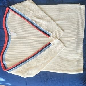 Talbots ski sweater, L